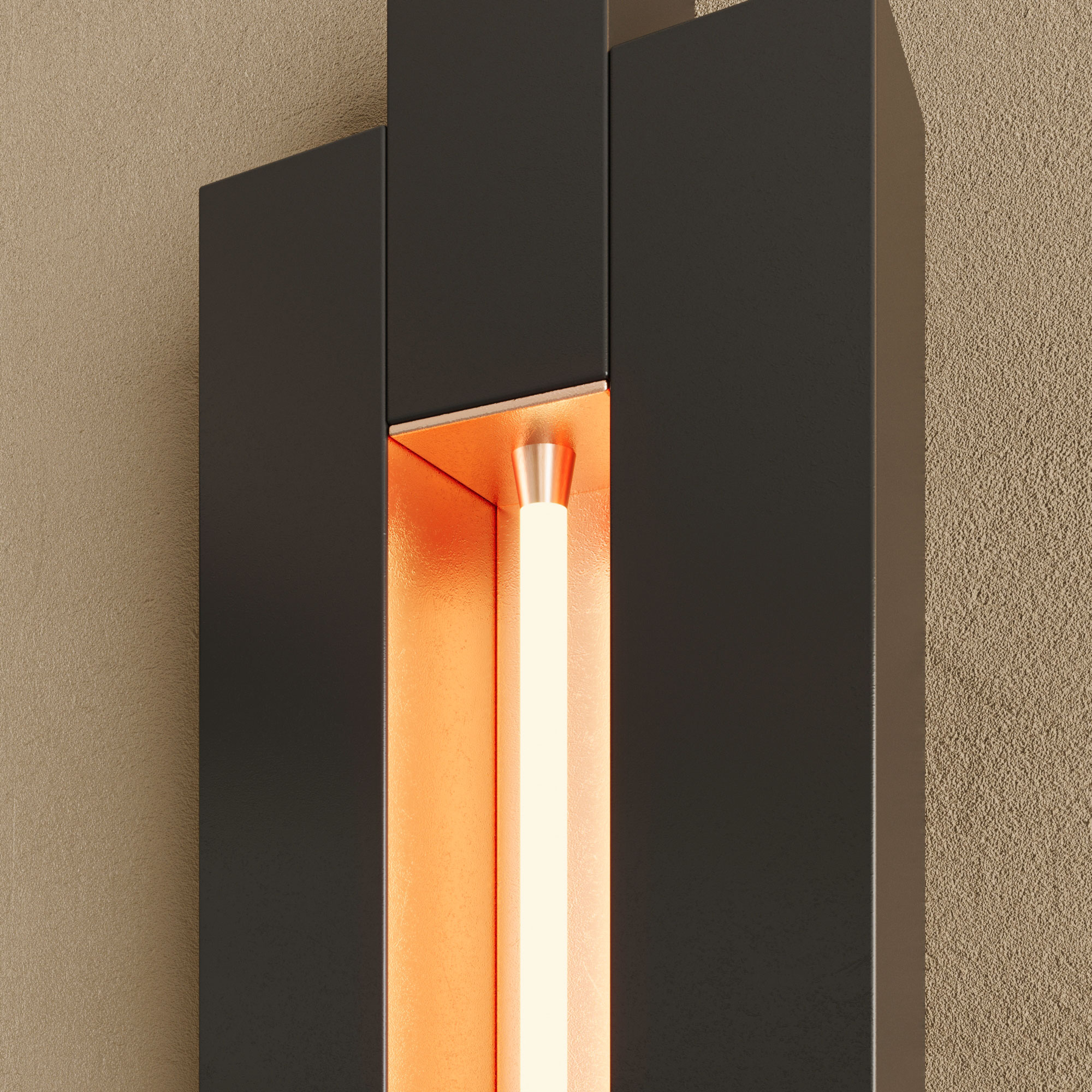 وحدة إضاءة حائطية خارجية حديثة